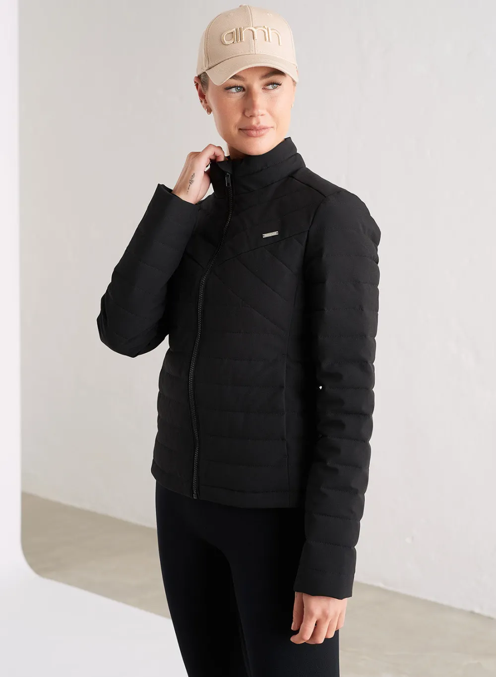 AIM’N Black Padded Jacket