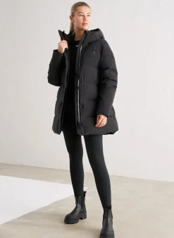 AIM’N Black Padded Parka