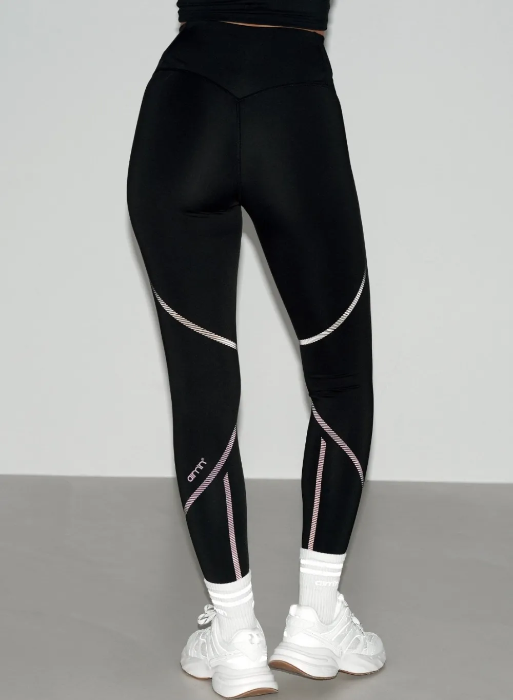 AIM’N Black Reflective Warming Tights
