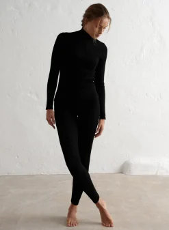 AIM’N Ribbed Wool Half Zip