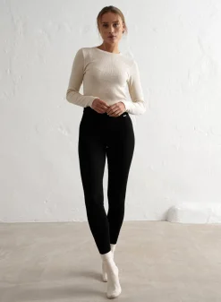AIM’N Ribbed Wool Leggings