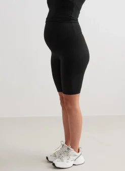 AIM’N Black Sense Maternity Biker Shorts