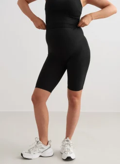 AIM’N Black Sense Maternity Biker Shorts