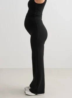 AIM’N Black Sense Maternity Wide Pants