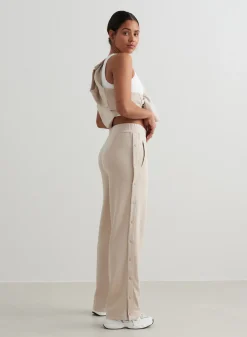 AIM’N Café Au Lait Comfy Buttoned Pants