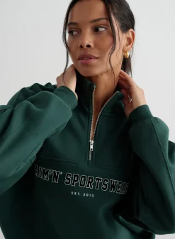 AIM’N Varsity Sweat Half Zip