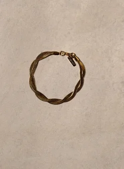 AIM’N Gold Waterproof Braid Bracelet