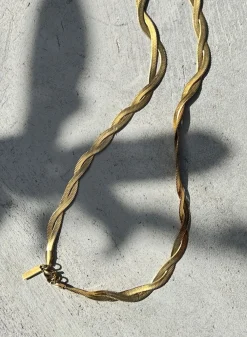 AIM’N Gold Waterproof Braid Necklace