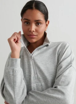 AIM’N Melange Comfy Half Zip