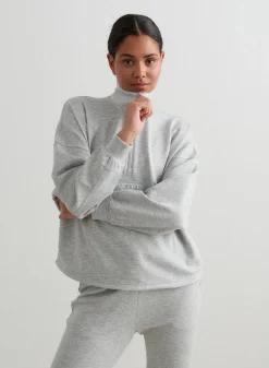 AIM’N Melange Comfy Half Zip