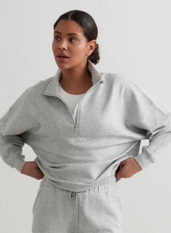AIM’N Melange Comfy Half Zip