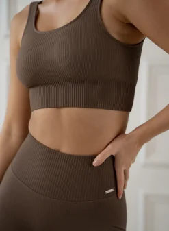 AIM’N Ribbed Seamless Tank Bra