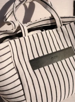 AIM’N Off-white Beach Tote Bag
