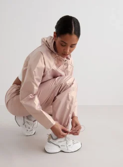 AIM’N Metallic Plain Parachute Pants