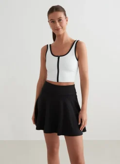 AIM’N White Sense Zipped Bralette