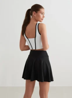 AIM’N White Sense Zipped Bralette